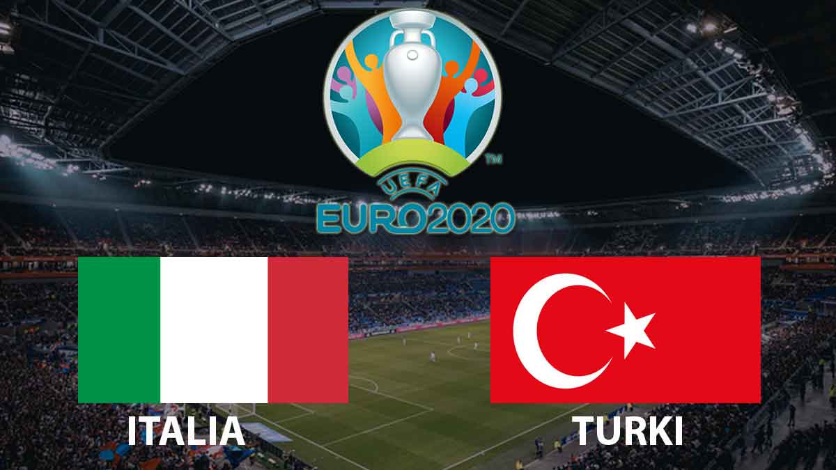 LINK STREAMING EURO 2020, Turki VS Italia