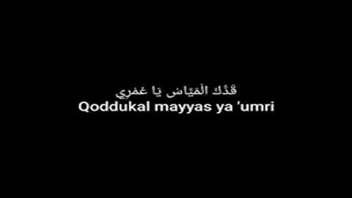 Lirik Sholawat Qoddukal Mayyas Arab Dan Latin