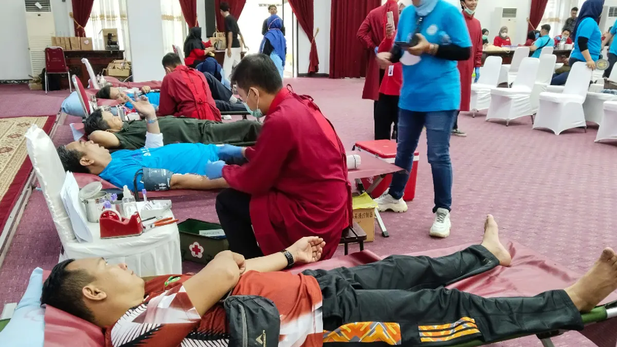 Target 1000 Kantong Darah dalam Aksi Donor Darah PMI Kalbar