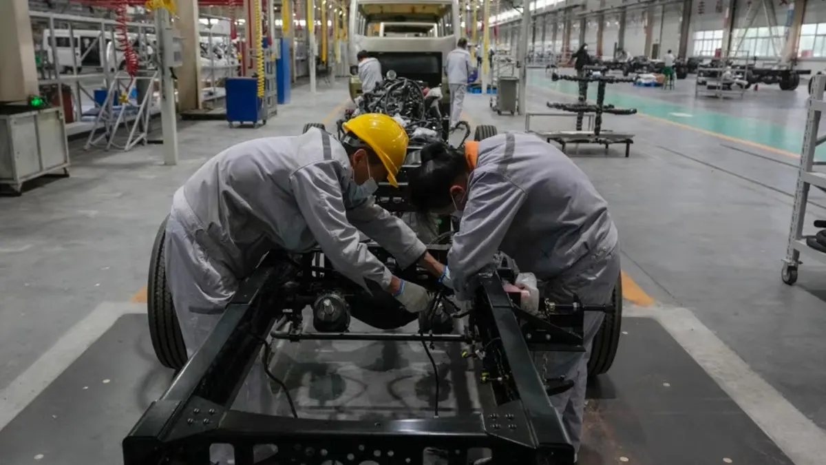 Produksi Sektor Manufaktur China Melambat Bulan Mei